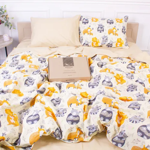 Комплект постільної білизни MirSon Ranforce Elite 17-0559 Elkasso