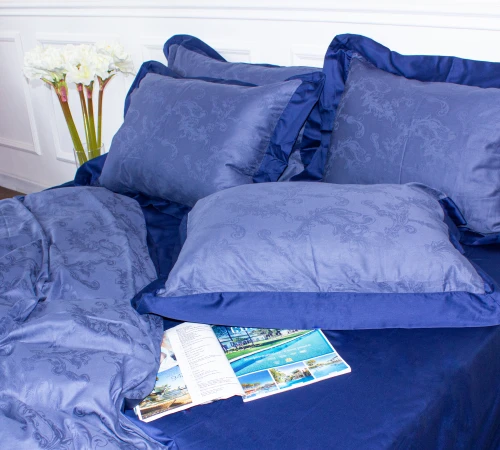 Комплект постільної білизни Сатин ELIT "Raging sea"