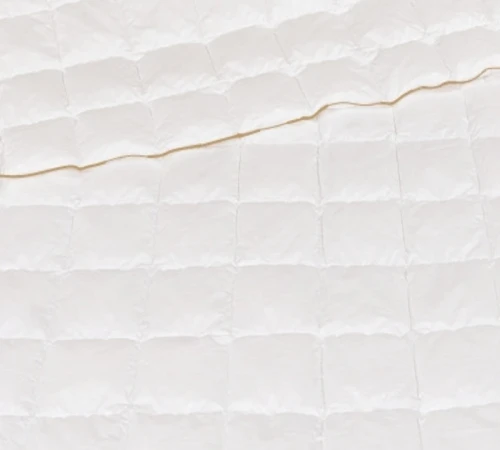 Одеяло пуховое кассетное Raffaello №050 серый пух Standart / 10% перо тик Premium (летнее)