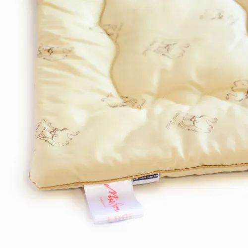 Одеяло шерстяное Hand Made Camel №173 шерсть тик (лето)