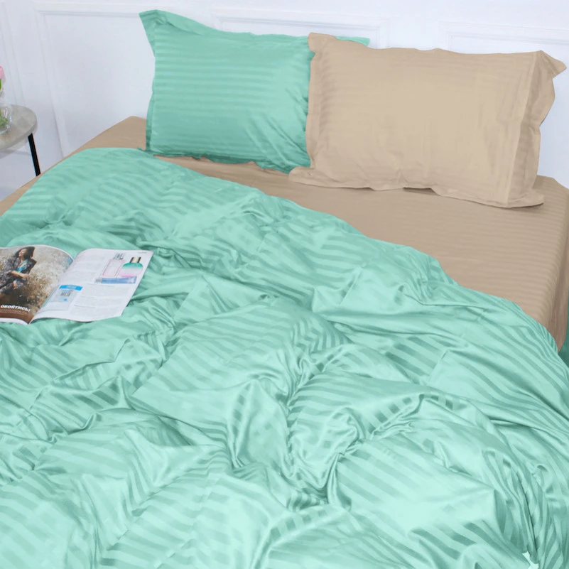 Постельное белье Satin Stripe 30-0014 + 30-0004 Aivengo