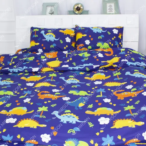 Комплект постільної білизни Бязь 17-0369 Dilophosaurus