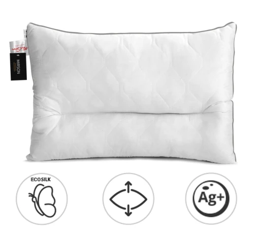 Подушка ортопедична №148 Premium Eco Silver (СЕРЕДНЯ)