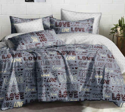 Комплект постільної білизни Сатин 22-1253 Cardinal