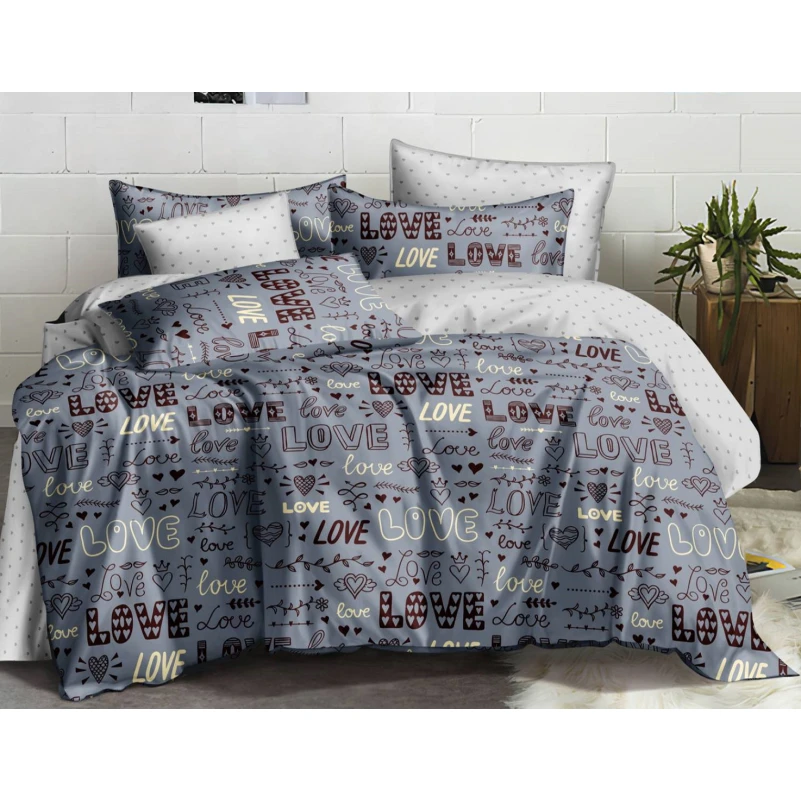 Комплект постільної білизни Сатин 22-1253 Cardinal