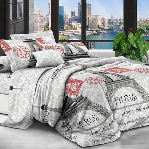 Наволочка 100% поліестер 15-0011 Eiffel Tower