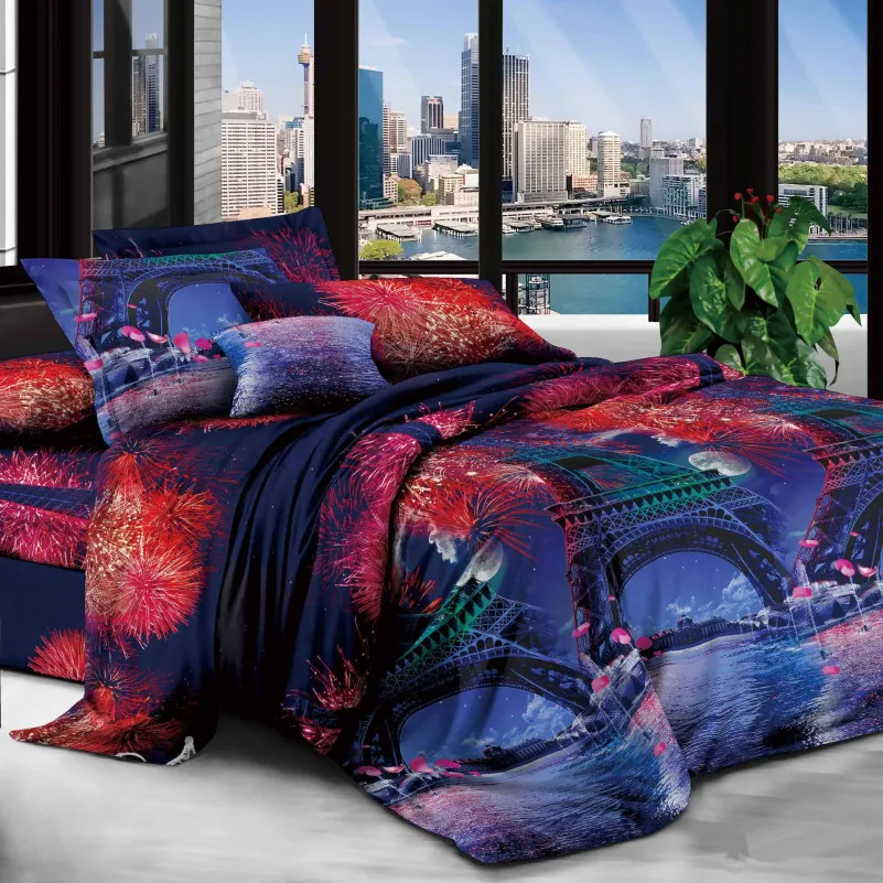 Простирадло 100% поліестер 15-0044 Frankfurt