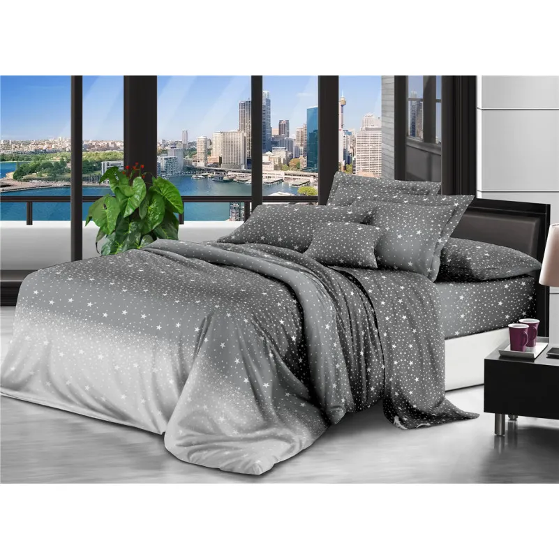 Комплект постільної білизни 100% поліестер 15-0255 Agnes