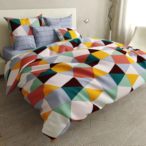 Комплект постельного белья Бязь 17-0403 Rhombuses