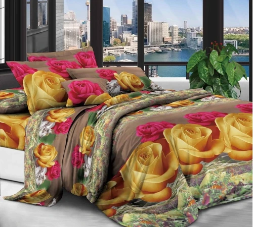 Комплект постельного белья 100% полиэстер 15-0071 Cardiff