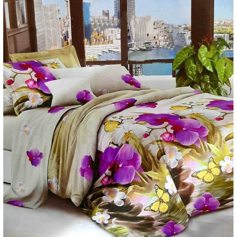 Комплект постельного белья 100% полиэстер 15-0083 Sheffield