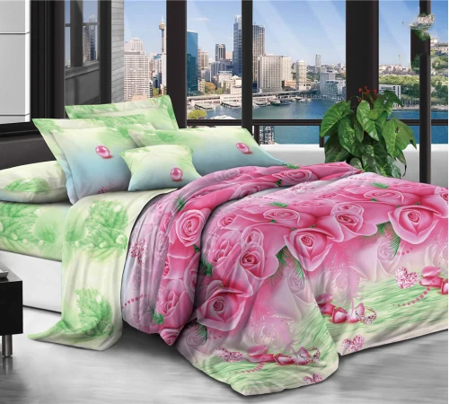 Комплект постельного белья 100% полиэстер 15-0148 Clarinet