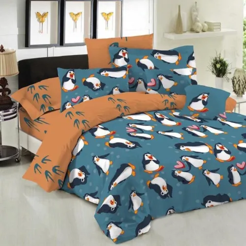 Комплект постельного белья Бязь 17-0493 Penguins
