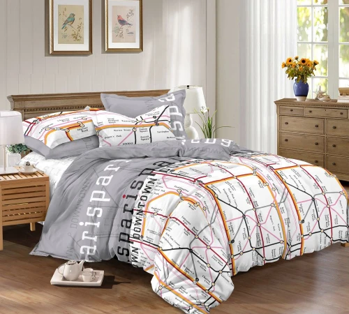 Комплект постільної білизни Сатин 22-1186 Rhine