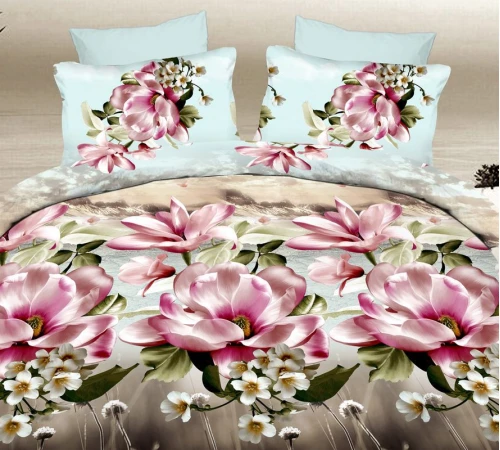 Комплект постельного белья 100% полиэстер 15-0014 Shanghai