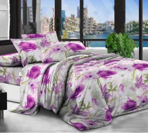 Комплект постельного белья 100% полиэстер 15-0056 Lumpur