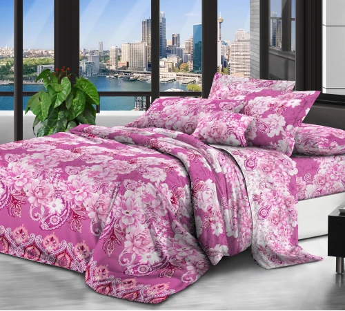 Комплект постельного белья 100% полиэстер 15-0102 Rowan