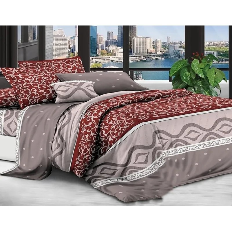 Підковдра 100% поліестер 15-0141 Pomegranate