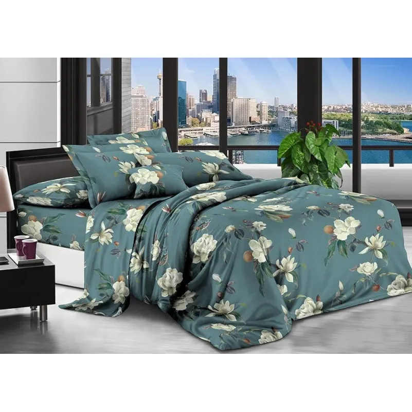 Простирадло 100% поліестер 15-0291 Halcyon