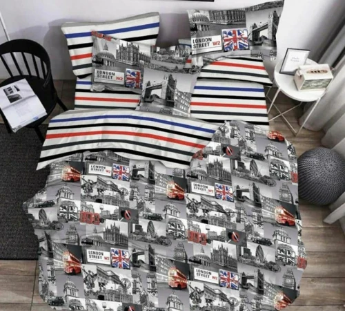 Комплект постільної білизни Бязь 17-0538 London Street