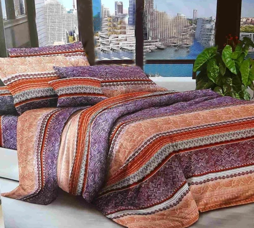 Комплект постельного белья 100% полиэстер 15-0057 Lagos