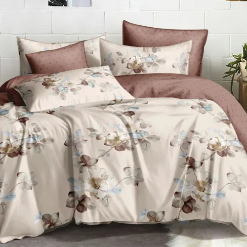 Комплект постільної білизни Сатин 22-1266 Autumn love
