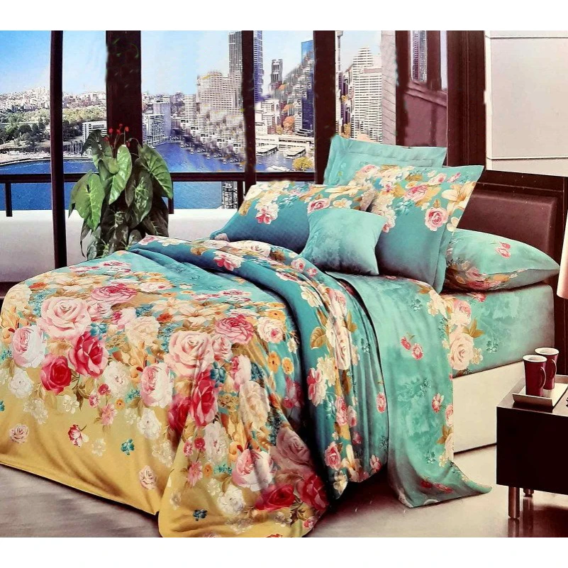 Комплект постільної білизни 100% поліестер 15-0074 Glasgow