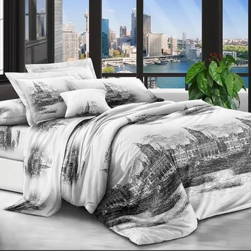 Комплект постільної білизни 100% поліестер 15-0287 Liberty