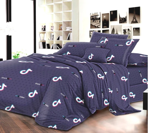Комплект постільної білизни Бязь 17-0398 TikTok