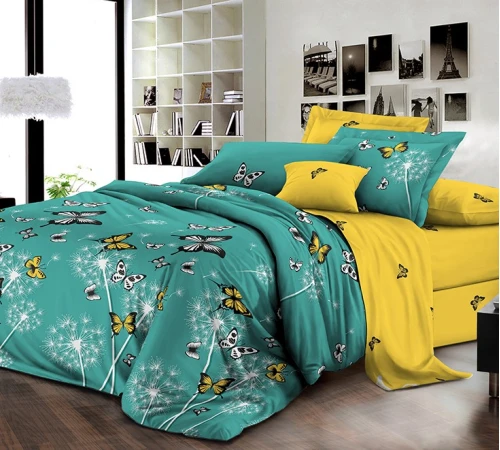 Комплект постільної білизни Бязь 17-0419 Summer