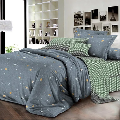 Комплект постільної білизни Бязь 17-0429 Space