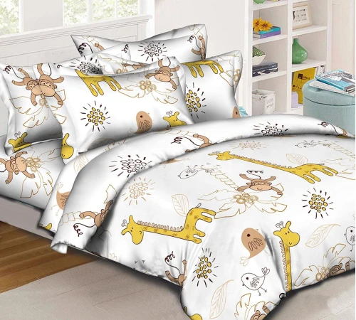 Комплект постільної білизни Бязь 17-0270 Mankey