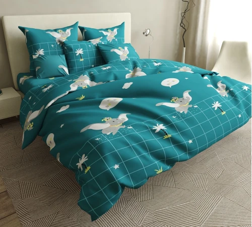 Комплект постільної білизни Бязь 17-0367 Dumbo