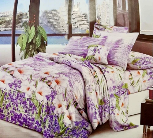 Комплект постельного белья 100% полиэстер 15-0046 Hague