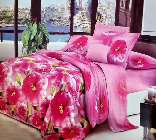 Комплект постельного белья 100% полиэстер 15-0075 Leeds