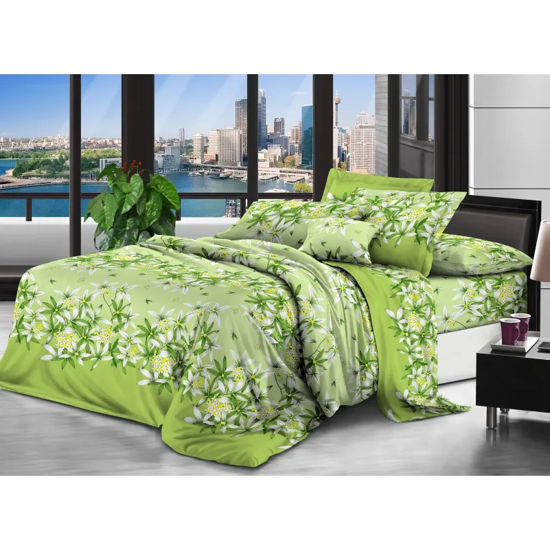 Комплект постільної білизни 100% поліестер 15-0105