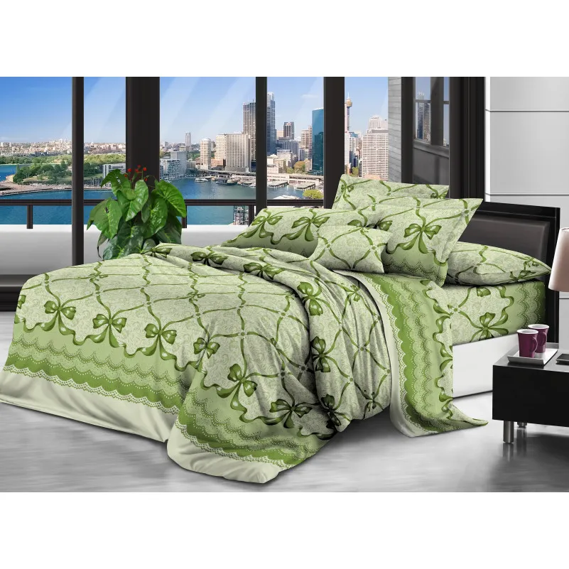 Простирадло 100% поліестер 15-0114 Lemon