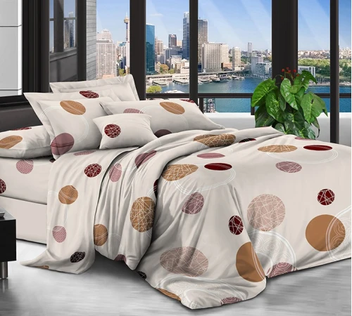Комплект постельного белья 100% полиэстер 15-0197 Lusaka