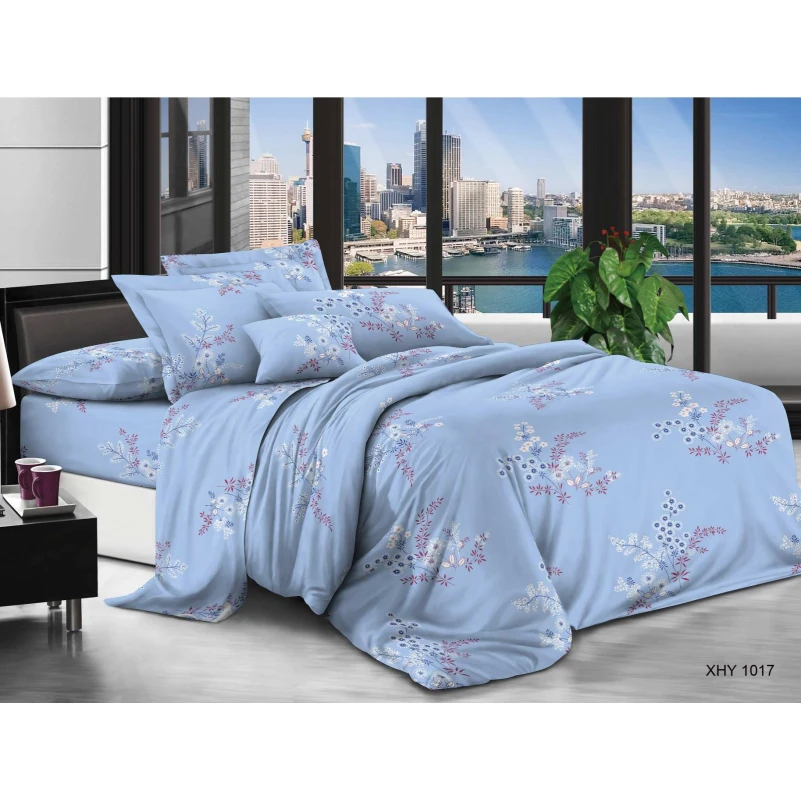 Наволочка 100% полиестер 15-0278 Cornflower field