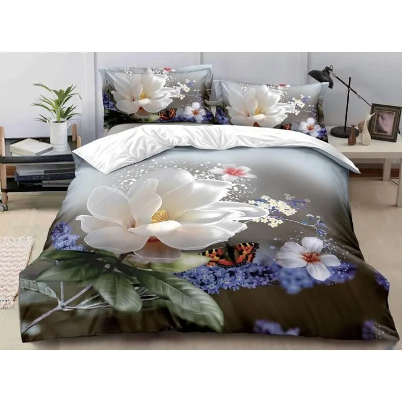 Комплект постільної білизни 100% поліестер 15-0288 Dawn