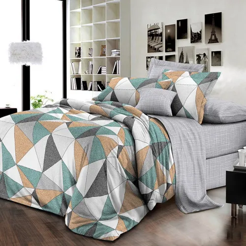 Комплект постельного белья Бязь 17-0450 Multicolored rhombuses