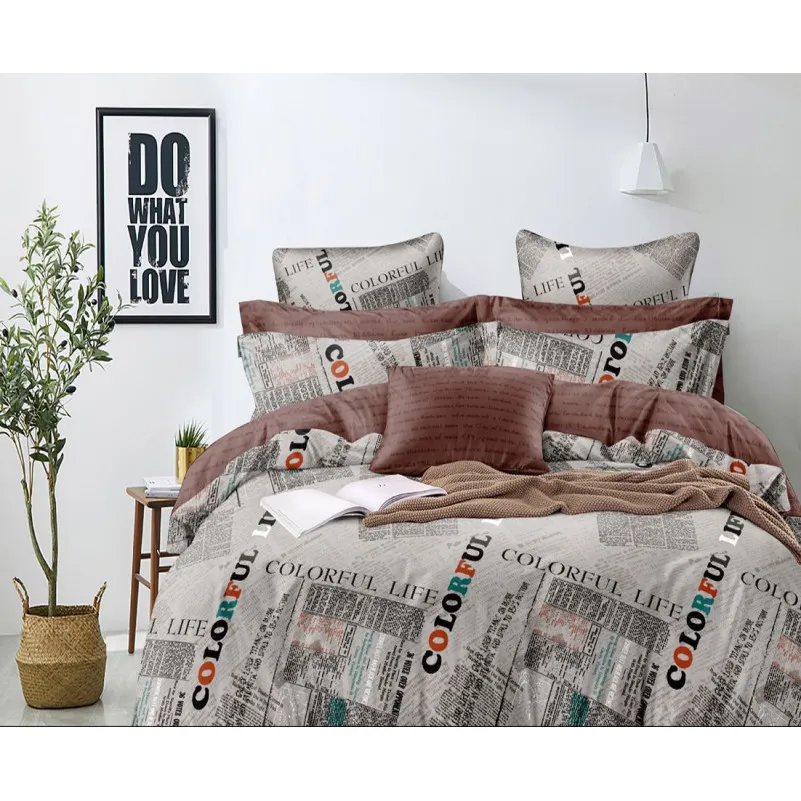 Комплект постільної білизни Сатин 22-1196 Algiers