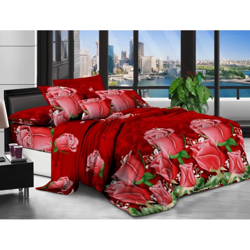 Комплект постільної білизни 100% поліестер 15-0154 Andorra