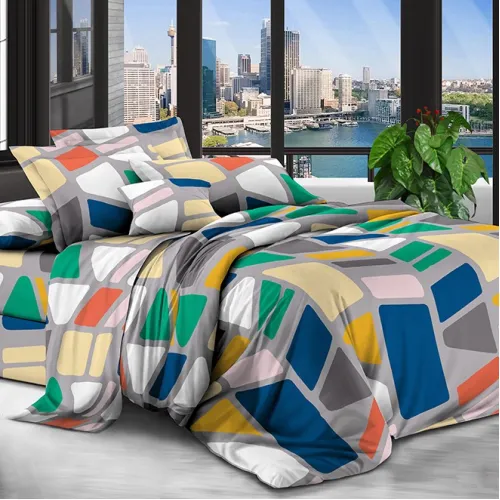 Комплект постільної білизни 100% поліестер 15-0199 Reinar