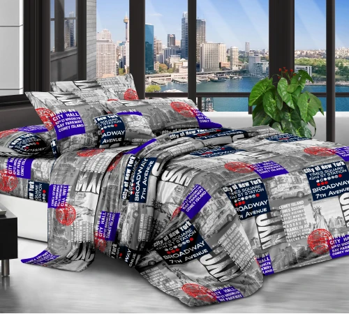 Наволочка 100% полиестер 15-0257 Donald