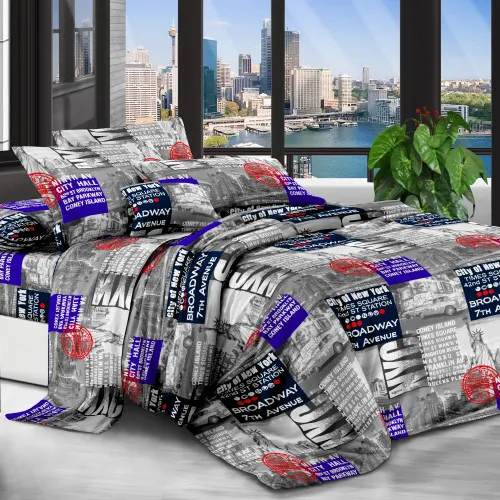 Простирадло 100% поліестер 15-0257 Donald