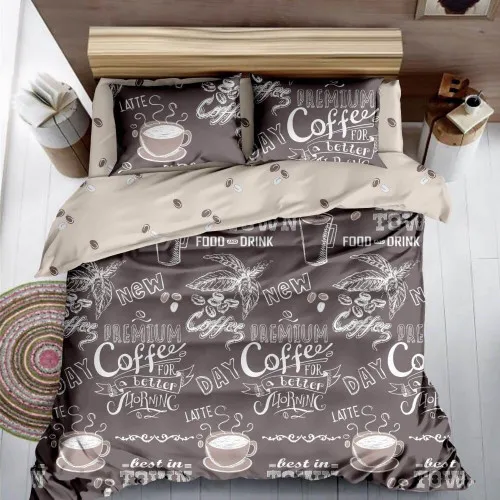 Комплект постельного белья Бязь 17-0272 Coffe