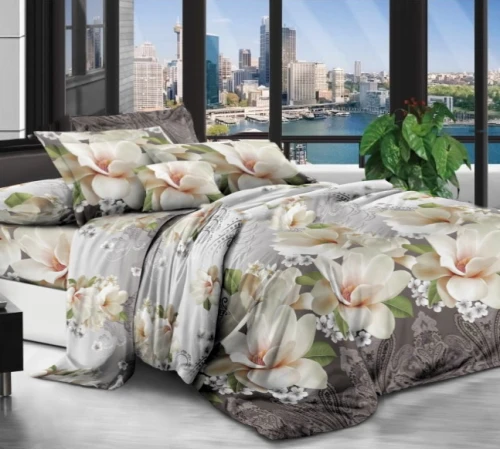 Комплект постельного белья 100% полиэстер 15-0140 Cherry