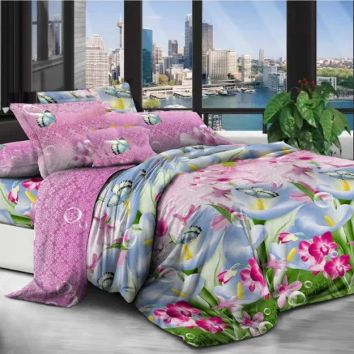 Наволочка 100% поліестер 15-0147 Sea-buckthorn