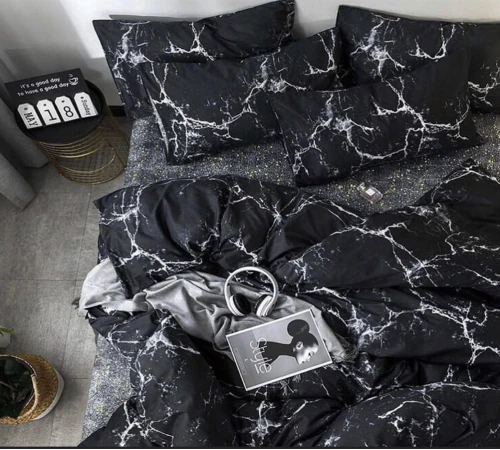 Комплект постільної білизни Бязь 17-0447 Royal marble